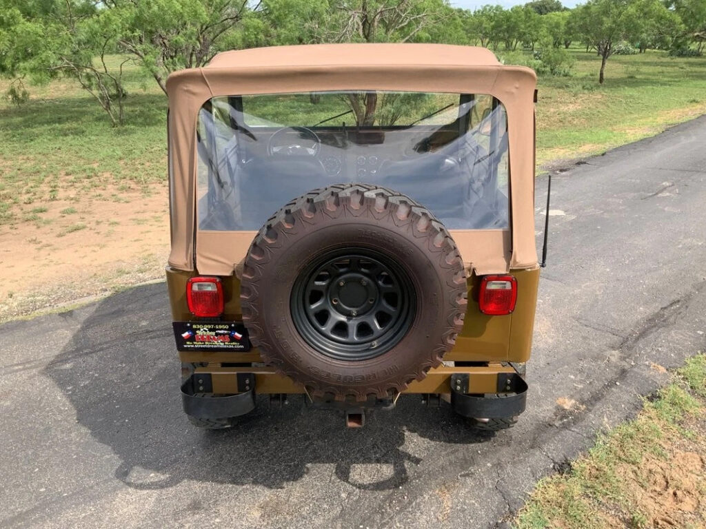 1969 Jeep CJ-5 V6  AC Restored Commemorative Military