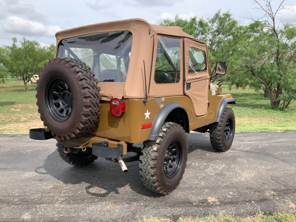 1969 Jeep CJ-5 V6  AC Restored Commemorative Military