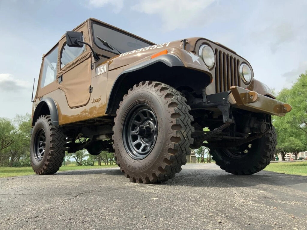 1969 Jeep CJ-5 V6  AC Restored Commemorative Military