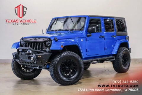 2016 Jeep Wrangler Unlimited Sahara 4X4 Lifted,bumper,fuelwheels,49k na prodej