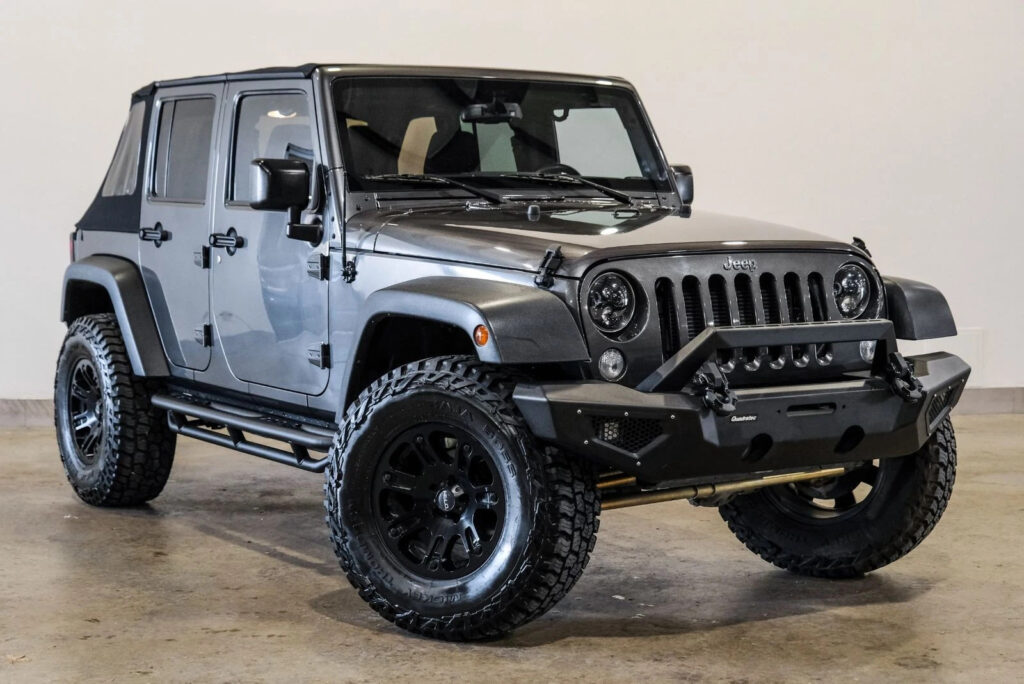 2017 Jeep Wrangler Unlimited Sport S 4X4, Lifted,bumpers,wheels,65k