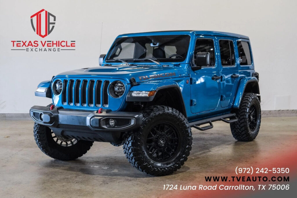 2020 Jeep Wrangler Unlimited Rubicon 4X4 Lifted, Skytop, 44K Miles