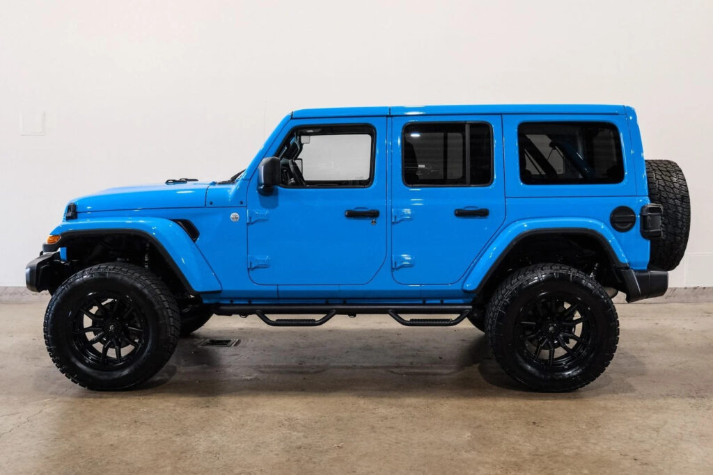 2021 Jeep Wrangler Unlimited Sahara 4X4, Lifted, Hardtop, Only 15k