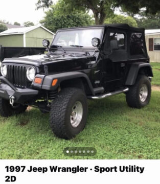 1997 Jeep Wrangler Sport na prodej