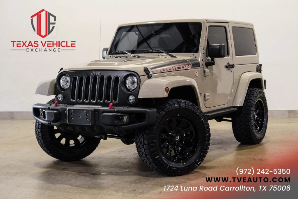 2017 Jeep Wrangler Rubicon Recon 4X4 Lifted,fuel,alpine,leather,41k