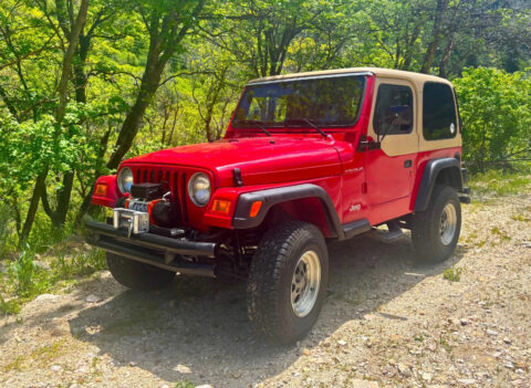 1997 Jeep Wrangler SE na prodej