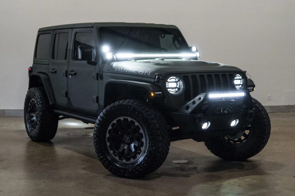 2018 Jeep Wrangler Unlimited Rubicon 4×4,dupont Kevlar,lifted,nav,htd