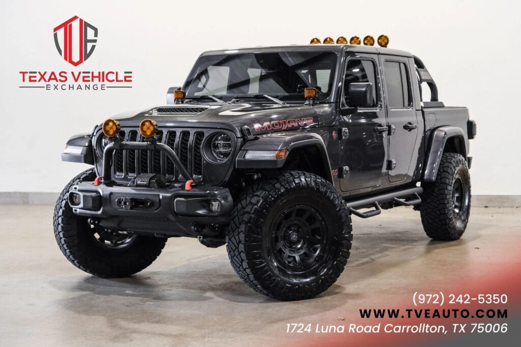 2021 Jeep Gladiator Mojave 4×4,lthr,gears,icon Wheels,leds,nitto,18k