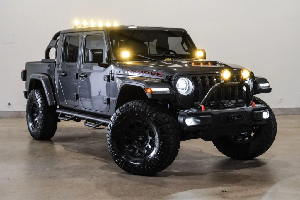 2021 Jeep Gladiator Mojave 4×4,lthr,gears,icon Wheels,leds,nitto,18k