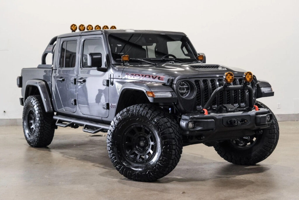 2021 Jeep Gladiator Mojave 4×4,lthr,gears,icon Wheels,leds,nitto,18k