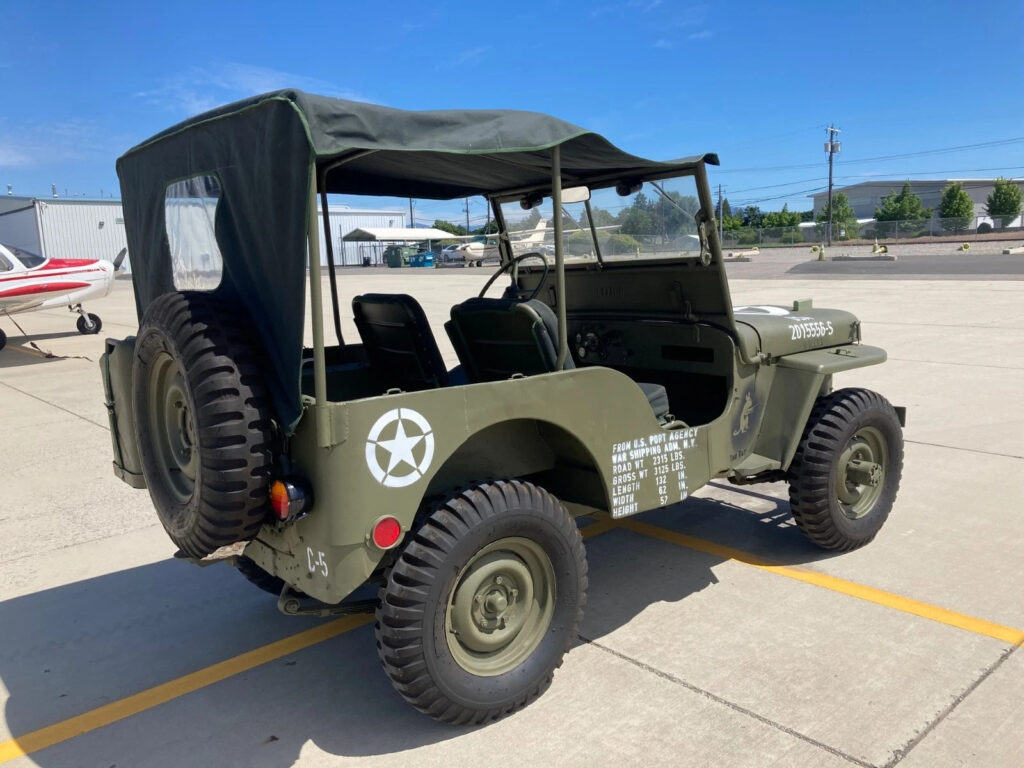 1947 Willys CJ2A GPW MB Military Tribute Jeep