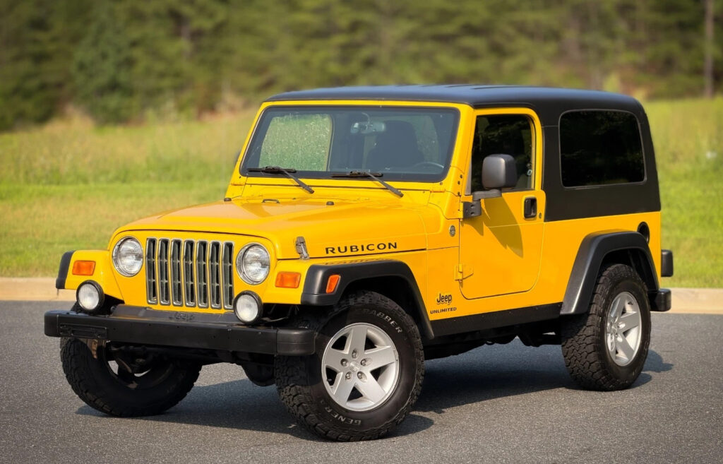 2005 Jeep Wrangler NO Reserve Manual 4X4 Rubicon Unlimited JEEP