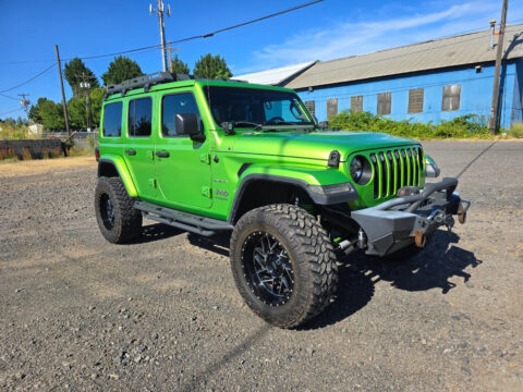 2018 Jeep Wrangler Sahara na prodej