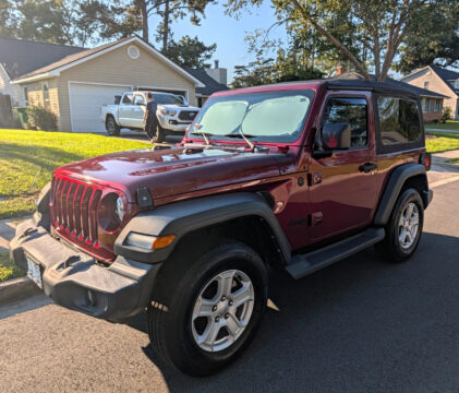 2021 Jeep Wrangler Sport na prodej